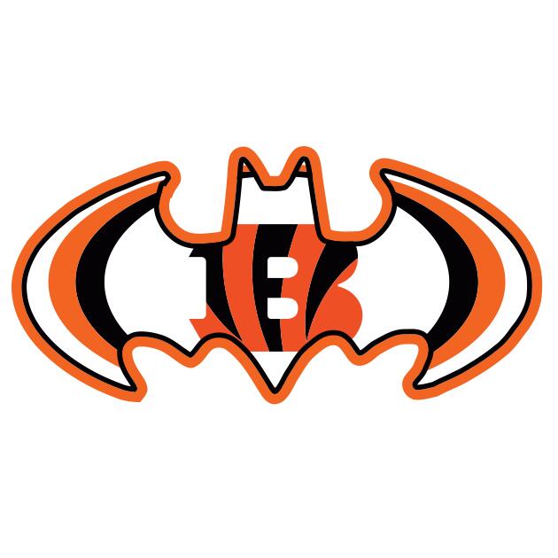 Cincinnati Bengals Batman Logo DIY iron on transfer (heat transfer)